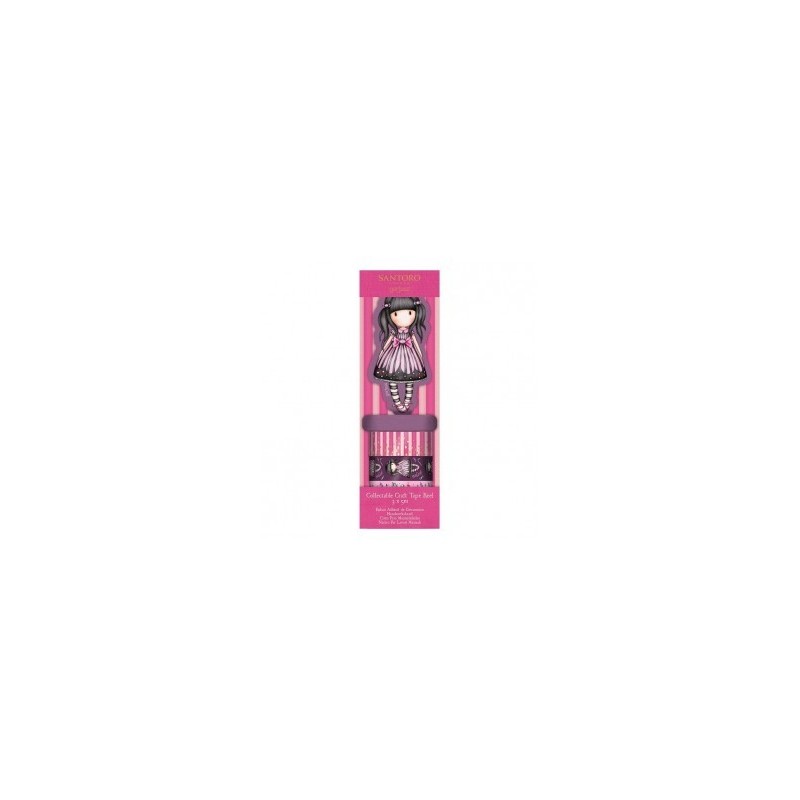 SET WASHITAPE 3 ROLLOS SANTORO GORJUSS