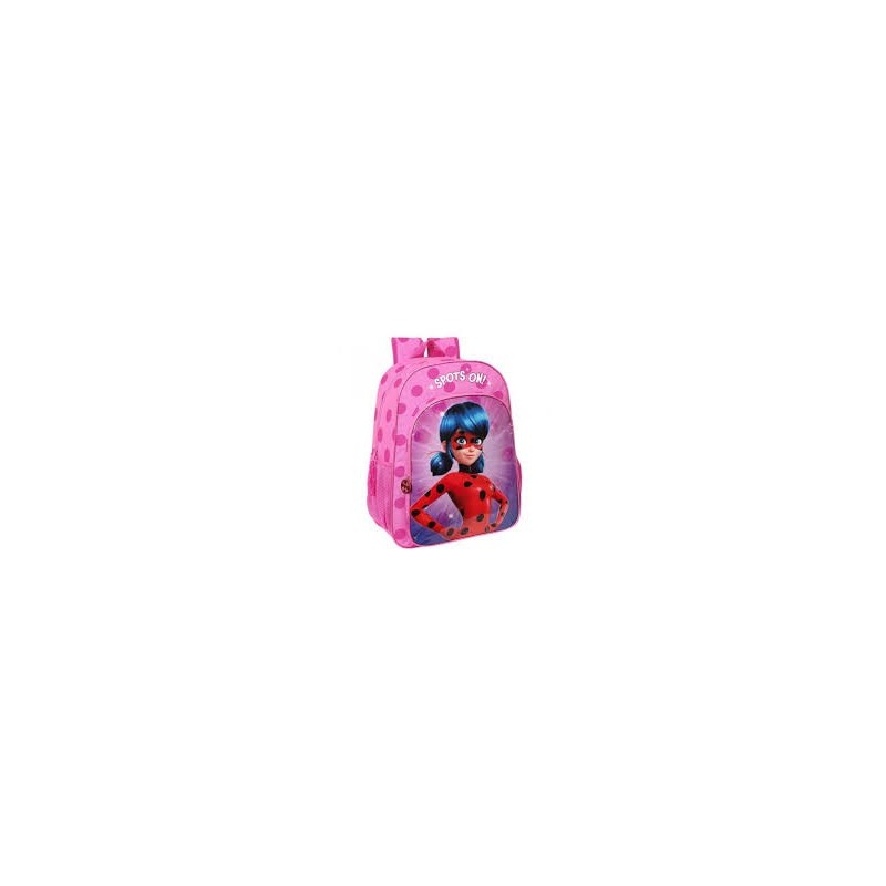 MOCHILA PRODIGIOSA LADYBUG & CAT NOIR 42CM ADAPTAB