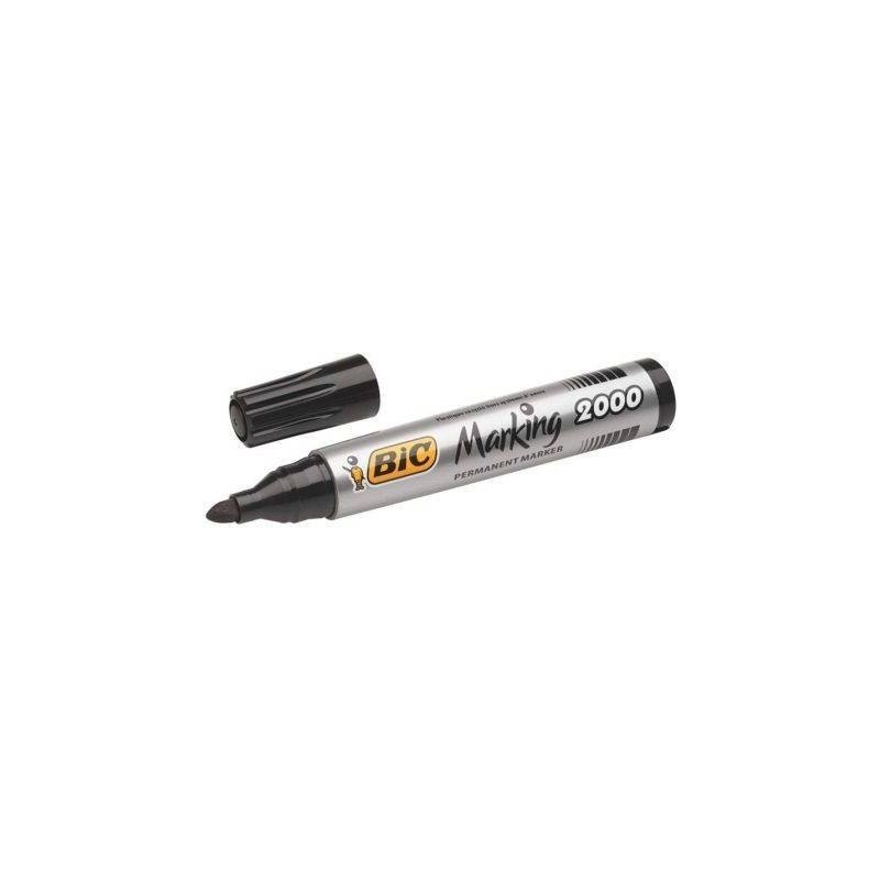 ROTULADOR MARCADOR PERMANENTE BIC CONICA NEGRO