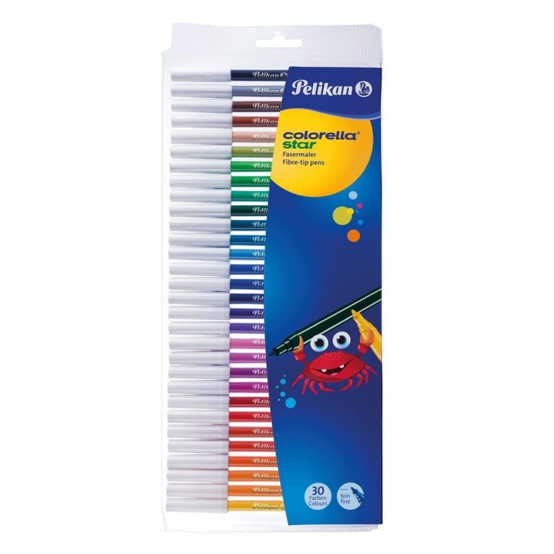 COLORELLA STAR SET DE 30 ROTULADORES PELIKAN