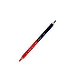 LAPIZ BICOLOR JUMBO PELIKAN AZUL-ROJO