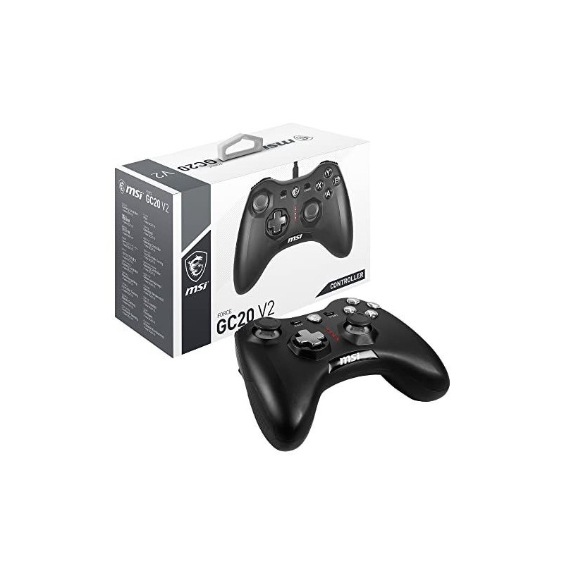 GAMEPAD MSI FORCE GC20 V2 NEGRO