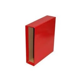 CAJA ARCHIVADOR PLUS 1 FOLIO ROJO