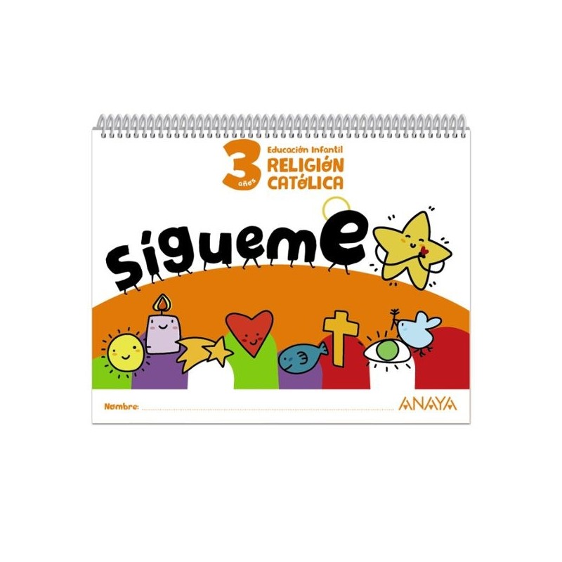 SIGUEME RELIGIÓN 3 AÑOS