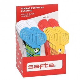 TIJERA INFANTIL PLSTICO SAFTA