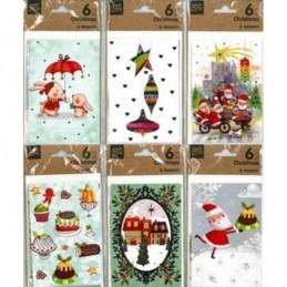 TAREJTAS DE NAVIDAD 6 CHRISTMAS BELEN