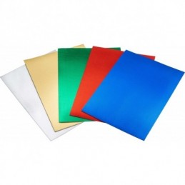 LAMINA GOMA EVA 40x60 SURTIDO EFECTO METALIZADO