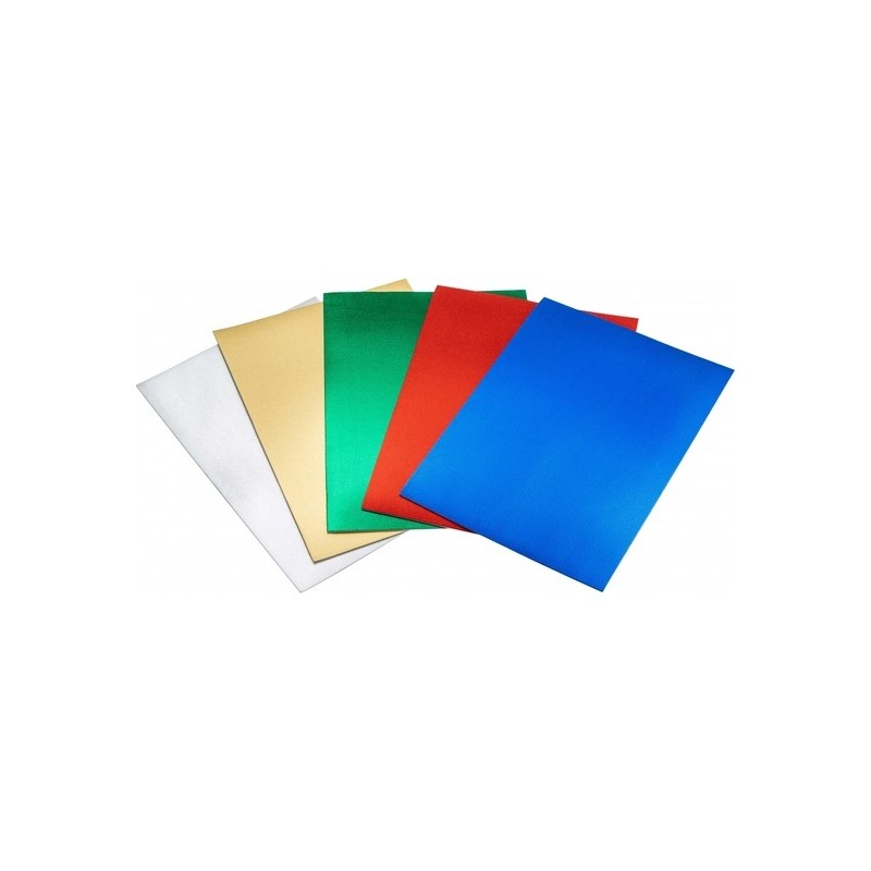 LAMINA GOMA EVA 40x60 SURTIDO EFECTO METALIZADO