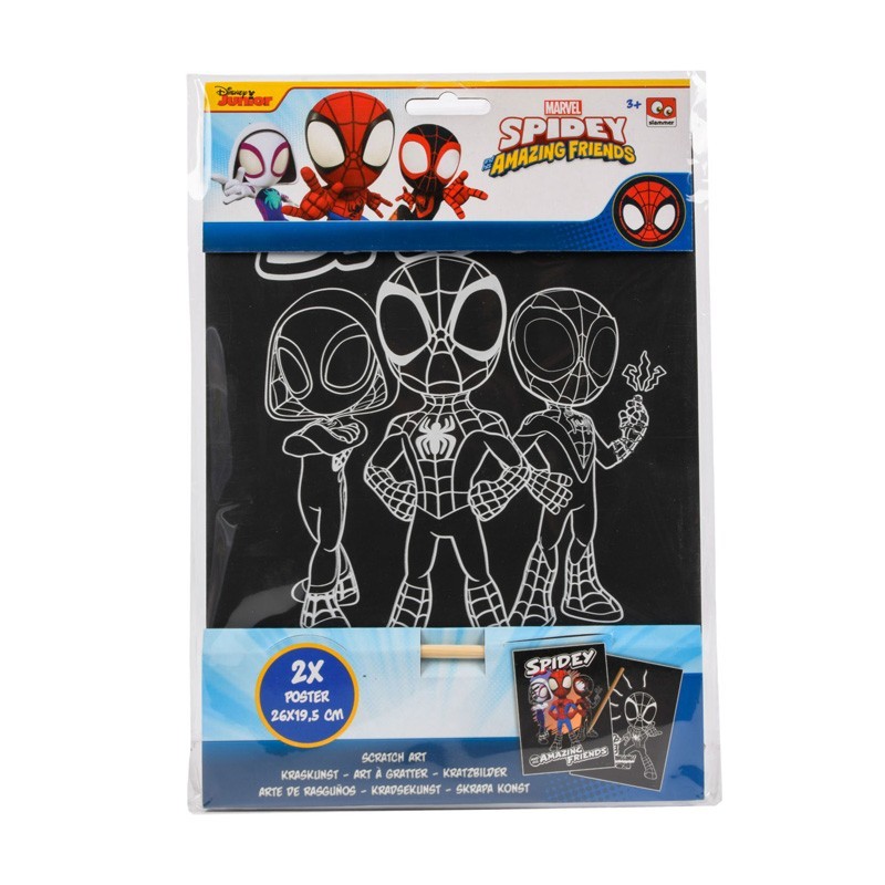 POSTER CANENCO RASCA SPIDERMAN 2 UDS