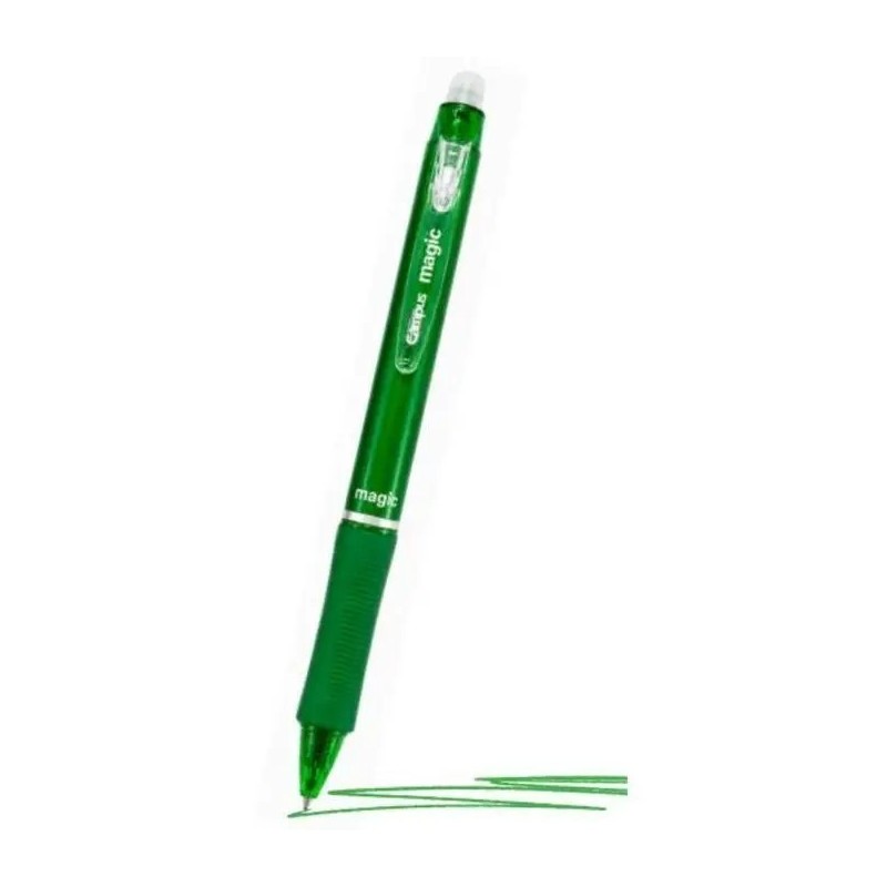 BOLIGRAFO PLUS MAGIC CLICK VERDE