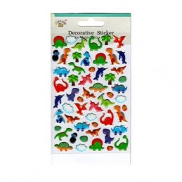 PEGATINAS 3D MUNDO DINO