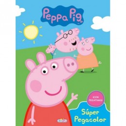 LIBRO PEGACOLOR PEPPA PIG
