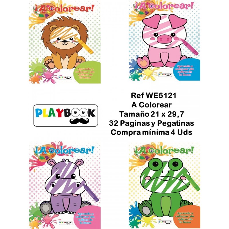 LIBRO COLOREAR - A COLOREAR