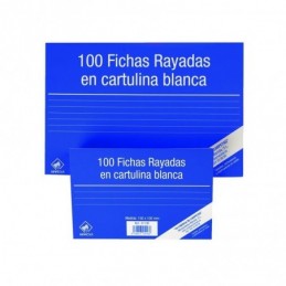 FICHA LISA 10X15 PAQUETE 100U