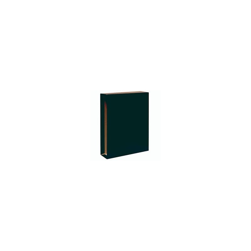 CAJA ARCHIVADOR PLUS 1 FOLIO NEGRO