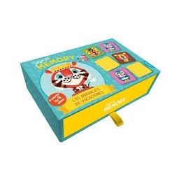 JUEGO DE MEMORIA LOPS ANIMALES DE VACACIONES +4 AÑ