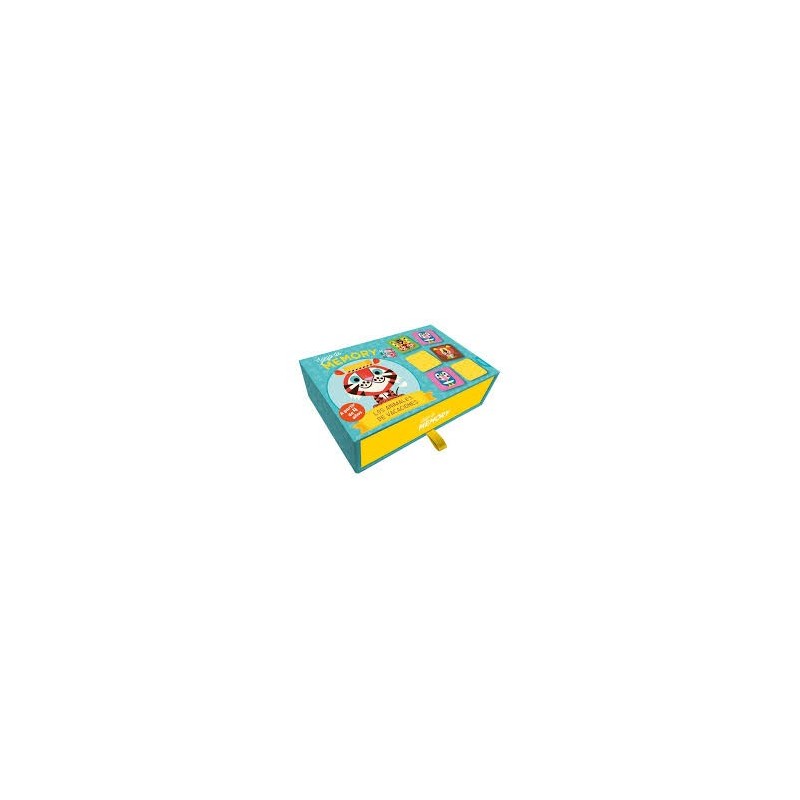 JUEGO DE MEMORIA LOPS ANIMALES DE VACACIONES +4 AÑ