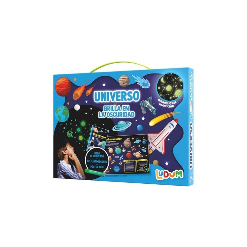 MALETIN UNIVERSO BRILLA EN LA OSCURIDAD