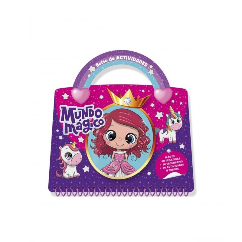 MUNDO MAGICO BOLSO DE ACTIVIDADES - PEGATINAS