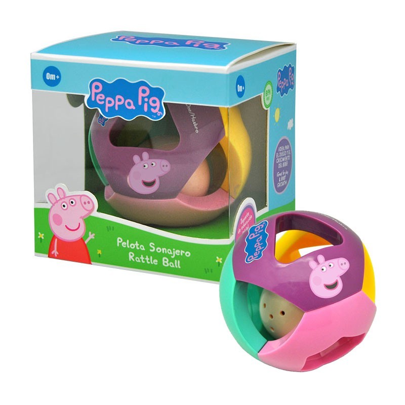 JUGUETE PELOTA SONAJERO PEPPA PIG