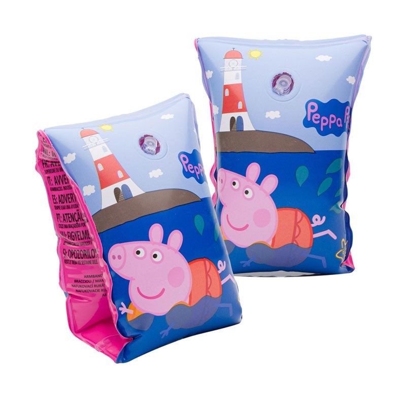 MANGUITOS HINCHABLES PEPPA PIG 25CM