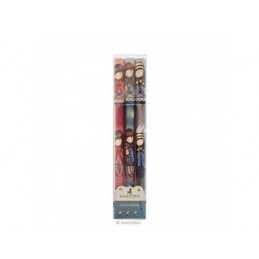 SET 3 BOLIGRAFO PUNTA FINA GORJUSS SANTORO