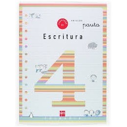 CUADERNO ESCRITURA 4 PAUTA 2 PRIMARIA