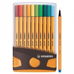 ROTULADOR STABILO POINT 88 COLOR PARADE ANTRA/NARA
