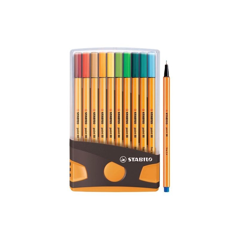 ROTULADOR STABILO POINT 88 COLOR PARADE ANTRA/NARA