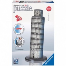 PUZZLE 3D REVELL TORRE PISA 32.5x7.5x11CM 8 PIEZAS