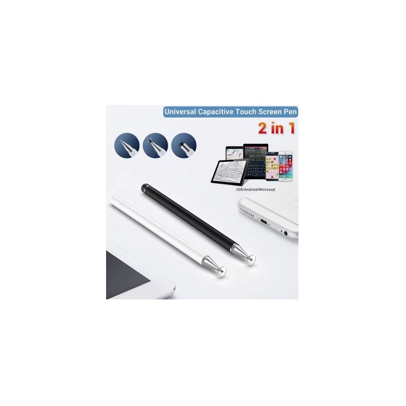 LAPIZ OPTICO CAPACITIVO NEGRO 3 IN 1 IPAD SAMSUNG