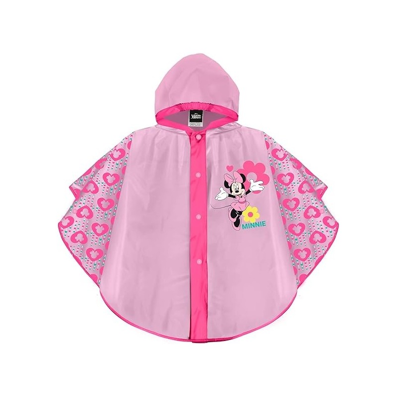 MINNIE IMPERMEABLE CHUBASQUERO T/3-9años