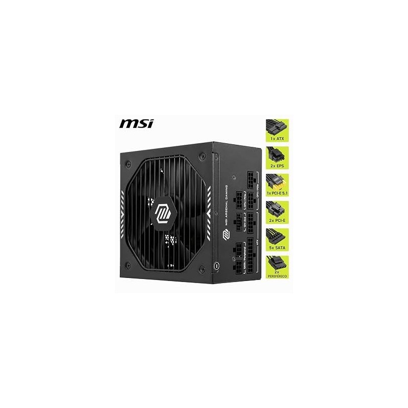 MSI MAG A650GLS PCIE5 80 PLUS GOLD ATX3.1