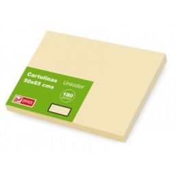 CARTULINA 50x65 P/25 CREMA