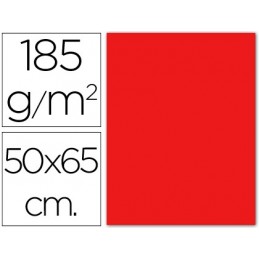 CARTULINA 50x65 P/25 ROJA