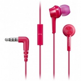 AURICULAR PANASONIC CON MICROFONO ROSA JACK 3.5