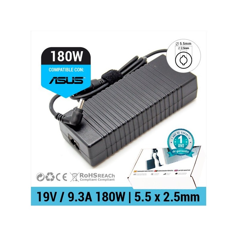 CARGADOR 19V/ 9.3A (5.5*2.5mm) 180W
