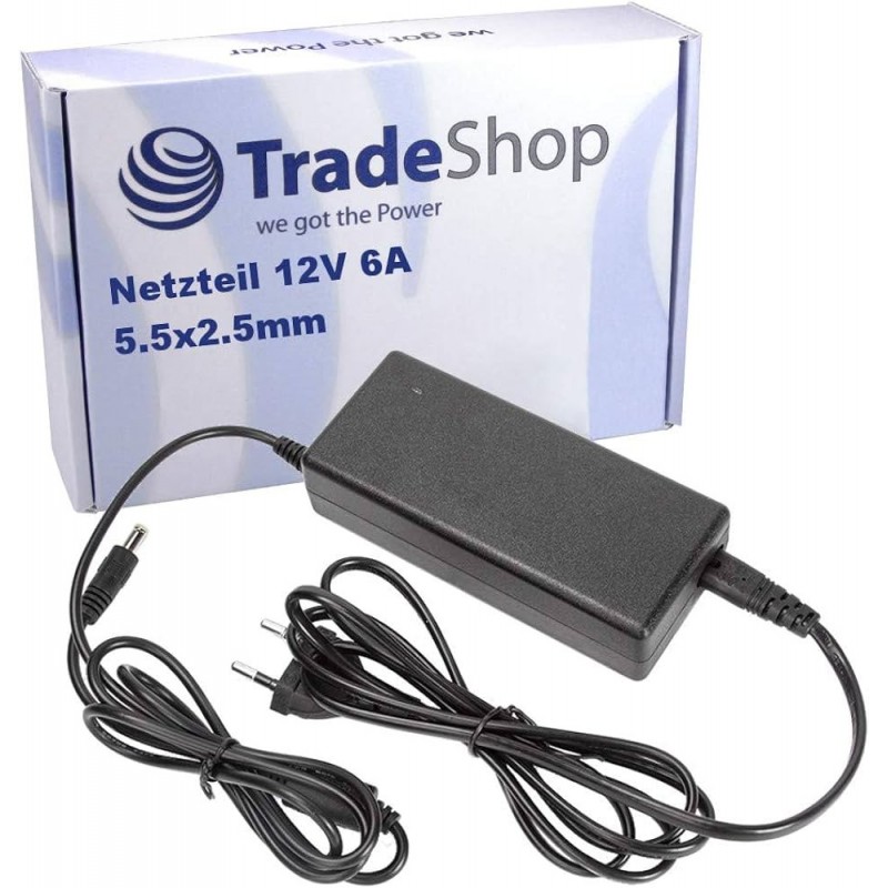 CARGADOR LCD 12V/6A  5.5x2.5mm
