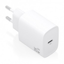CARGADOR DE PARED AISENS GAN 1xUSB TIPO C 30W BLAN