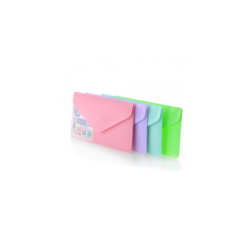 SOBRE V-LOCK TARJETA 105x62mm SURTIDO BLUSH