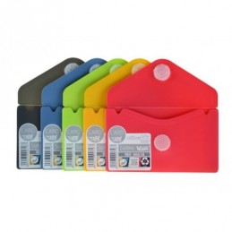 SOBRE V-LOCK TARJETA 105x62mm SURTIDO VITAL COLORS
