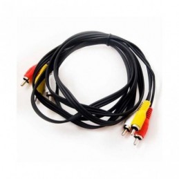 CABLE MULTIMEDIA 3xRCA A 3xRCA M/M 3.0MT