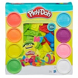 PLAY-DOH NUMEROS Y LETRAS DIVERTIDAS