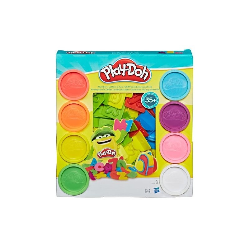 PLAY-DOH NUMEROS Y LETRAS DIVERTIDAS