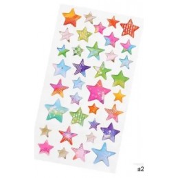 PEGATINAS GOMET ESTRELLAS COLORES