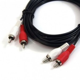 CABLE MULTIMEDIA 2xRCA A 2xRCA M/M 5MT