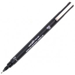 ROTULADOR CALIBRADO UNIBALL PIN 0.8 NEGRO
