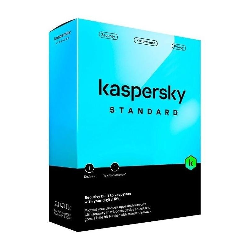 KASPERSKY STANDARD 1L 1 AÑO