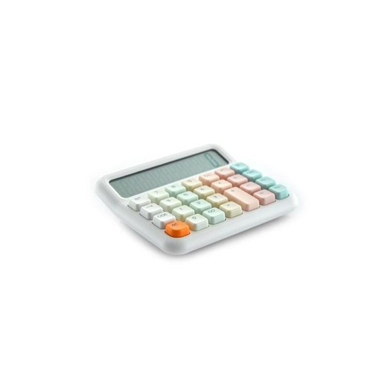 CALCULADORA SOBREMESA SOFT COLOR BLANCO