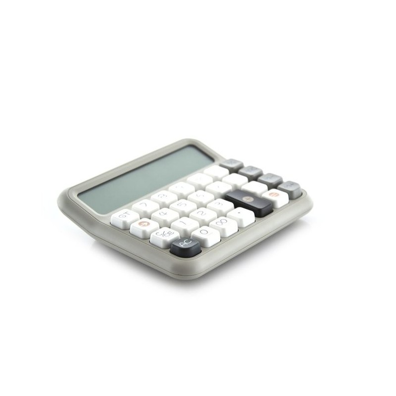 CALCULADORA SOBREMESA SOFT COLOR GRIS